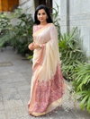MG 395 Linen With Gold Jari Digital Printed Saree Wholesale Price In Surat